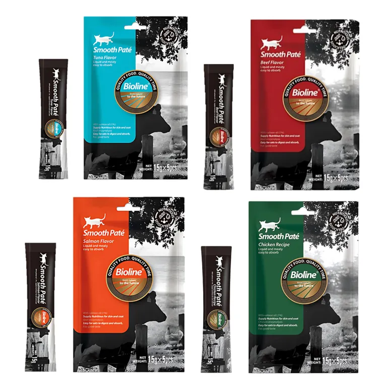 طعم دهنده غذای گربه بایولاین ۵ عددی